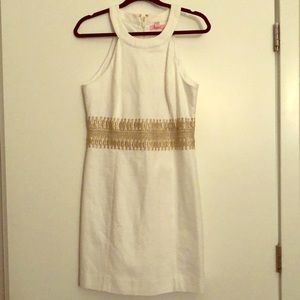 Lilly Pulitzer Ashlyn Shift in Resort White